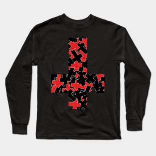 Satanic Cross Long Sleeve T-Shirt